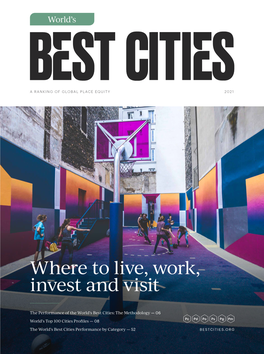 2021 World's Best Cities Report