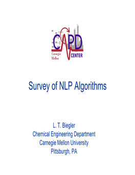 Survey of NLP Algorithms