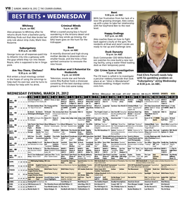 Best Bets • Wednesday