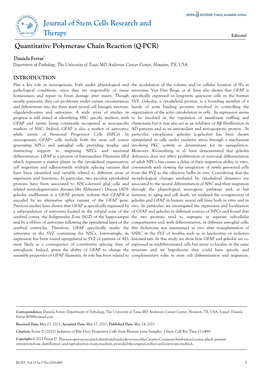 Quantitative Polymerase Chain Reaction (Q-PCR)