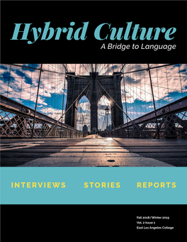 Hybrid Culture Fall 2018 Winter 2019