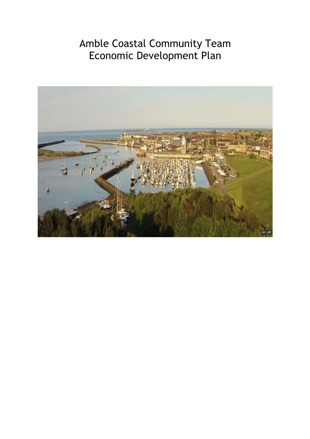 Amble Coastal Community Team Economic Development Plan