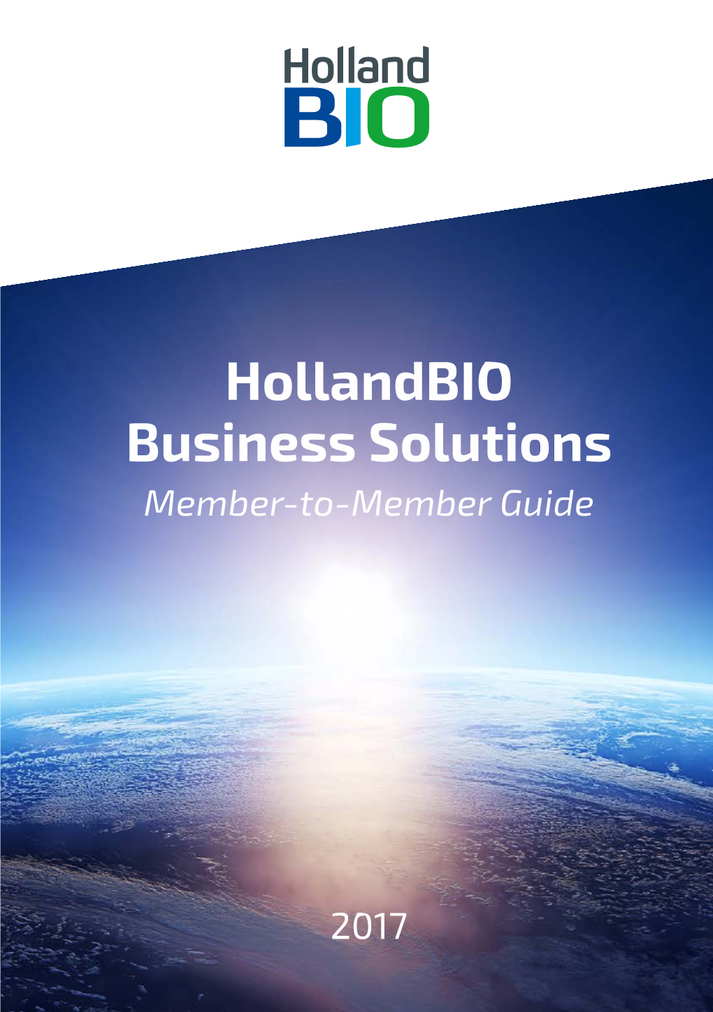 Hollandbio Business Solutions Member-To-Member Guide