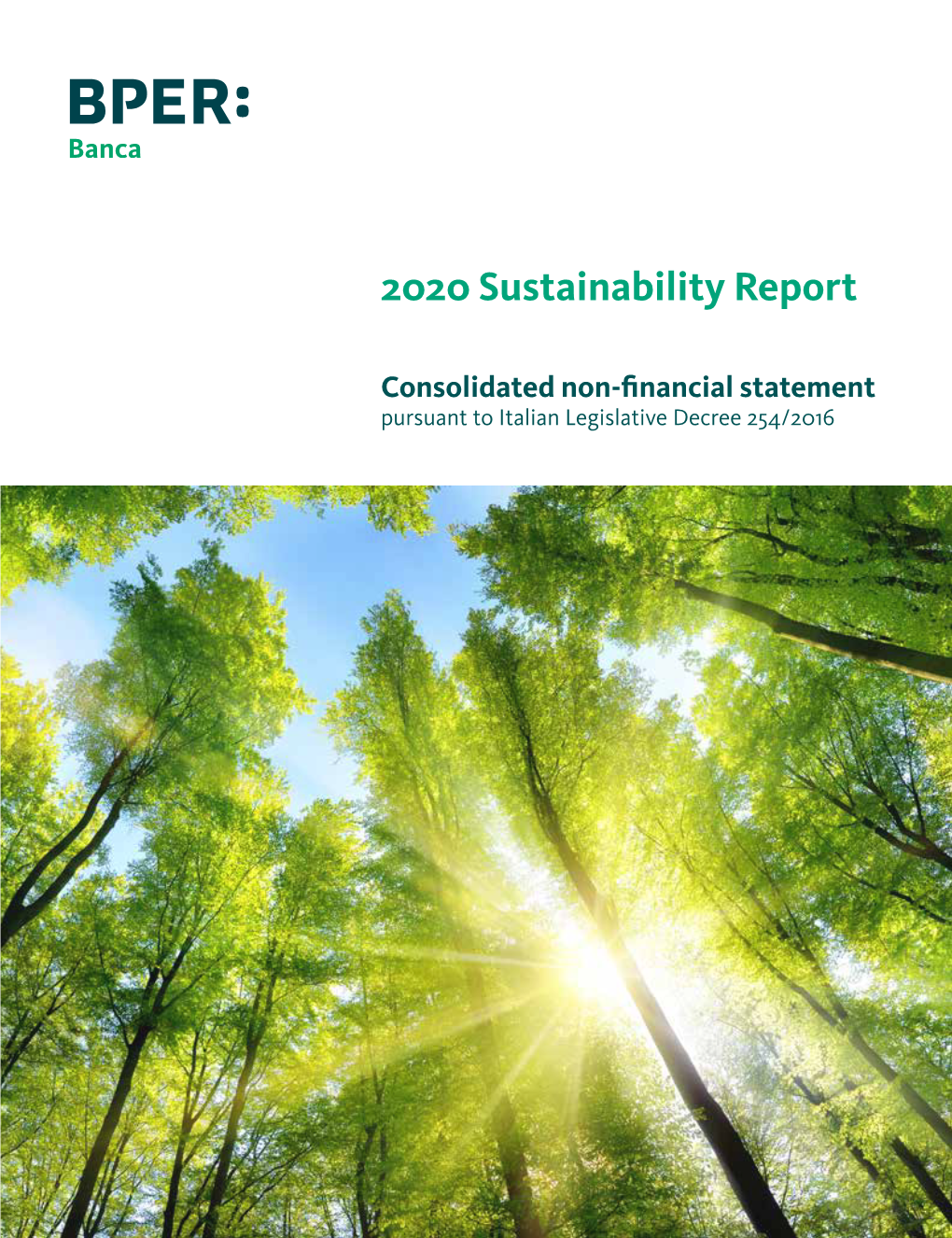 2020 Sustainability Report