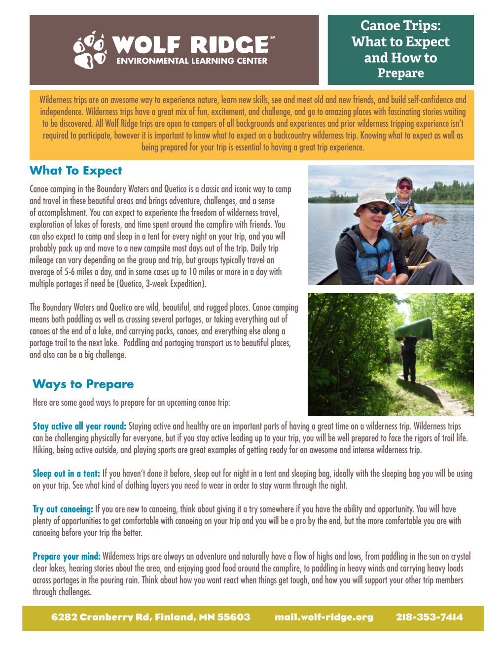 Canoe Trips: What to Expect and How to Prepare