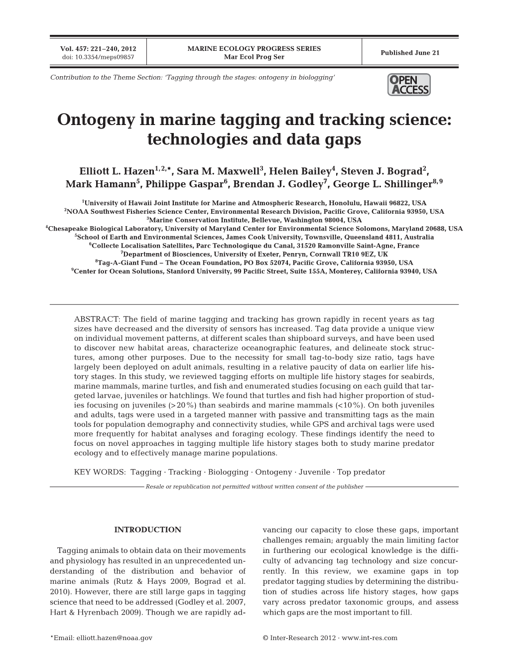 Marine Ecology Progress Series 457:221