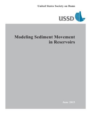 Modeling Sediment Movement in Reservoirs