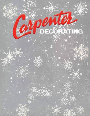 Carpenter Decorating Catalog