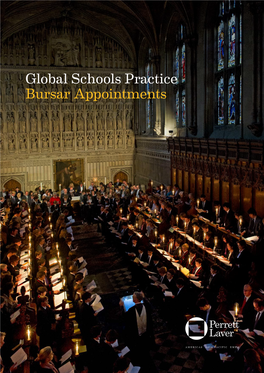 Global Schools Practice Bursar Appointments