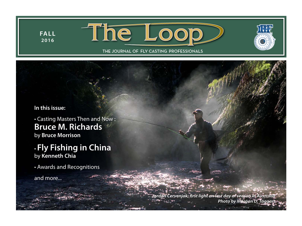 Bruce M. Richards • Fly Fishing in China