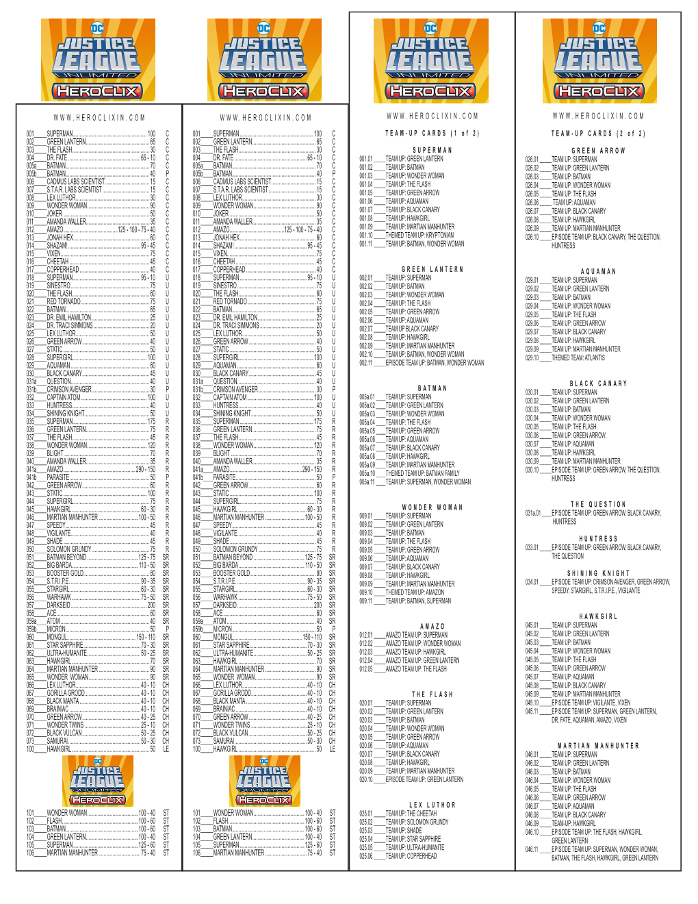 Jlunlimitedchecklist