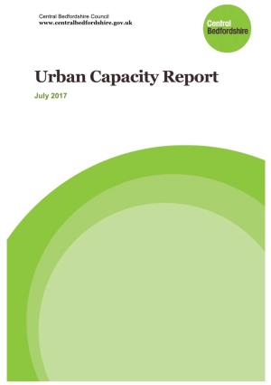 Urban Capacity Report July 2017
