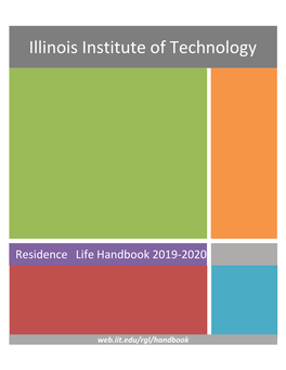 Residence Life Handbook 2019-2020