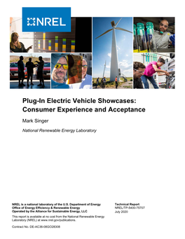 Plug-In Electric Vehicle Showcases: Consumer Experience and Acceptance