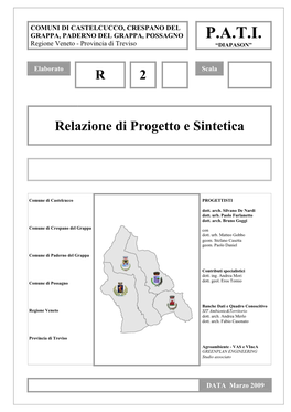 P.A.T.I. Regione Veneto - Provincia Di Treviso “DIAPASON”