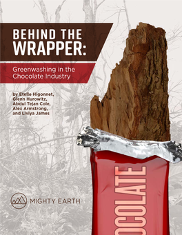 Behind the Wrapper: Greenwashing in the Chocolate Industry by Etelle Higonnet, Glenn Hurowitz, Abdul Tejan Cole, Alex Armstrong, and Liviya James