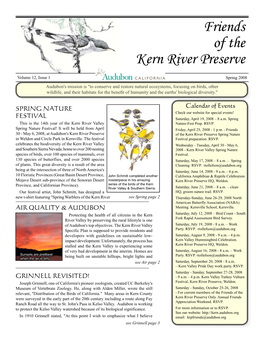 Friends of the Kern River Preserve