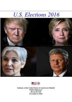 U.S. Elections 2016
