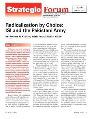 ISI and the Pakistani Army by Robert B