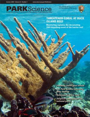 The Decline of Elkhorn Coral at Buck Island Reef National Monument