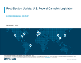 Post-Election Update: U.S. Federal Cannabis Legislation
