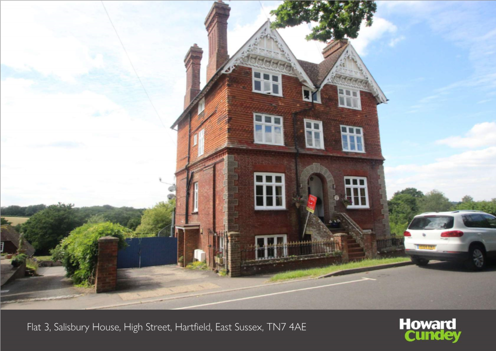 Flat 3, Salisbury House, High Street, Hartfield, East Sussex, TN7 4AE