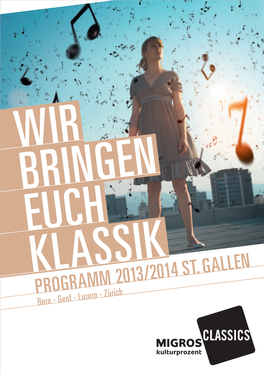 Programm 2013/2014 St.Gallen