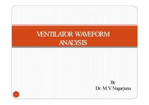 Ventilator Waveform Analysis