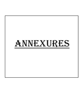 Annexures (2014-2015)