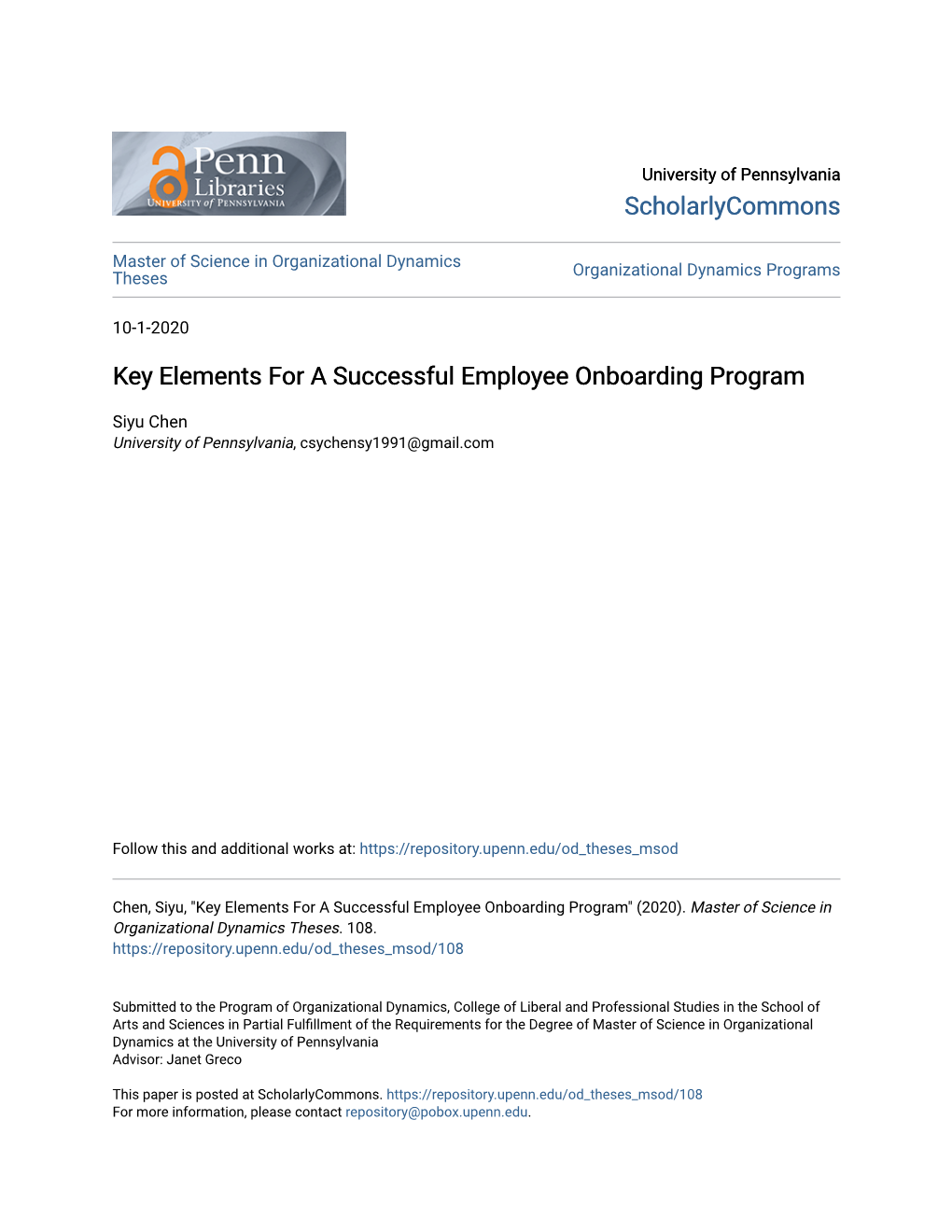 Key Elements for a Successful Employee Onboarding Program