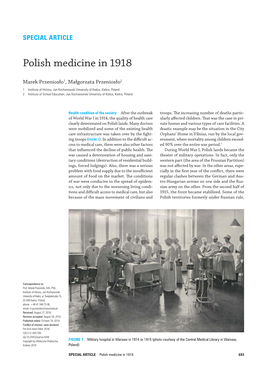 Polish Medicine in 1918
