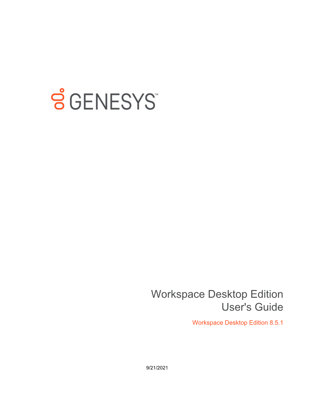 Workspace Desktop Edition User's Guide