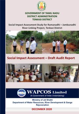 Social Impact Assessment – Draft Audit Report