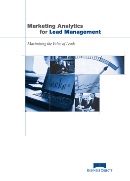 Business Paper: Marketing Analytics for Lead Management