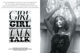 Rowan Blanchard Opens up to Rodarte’S Kate and Laura Mulleavy on Fashion, Film and Feminism