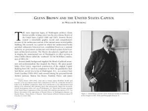 Glenn Brown and the United States Capitol by William B