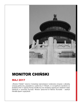 Monitor Chiński