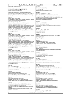 Radio 3 Listings for 12 – 18 March 2016 Page 1