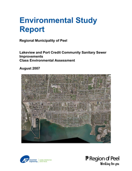 Environmental Study Report