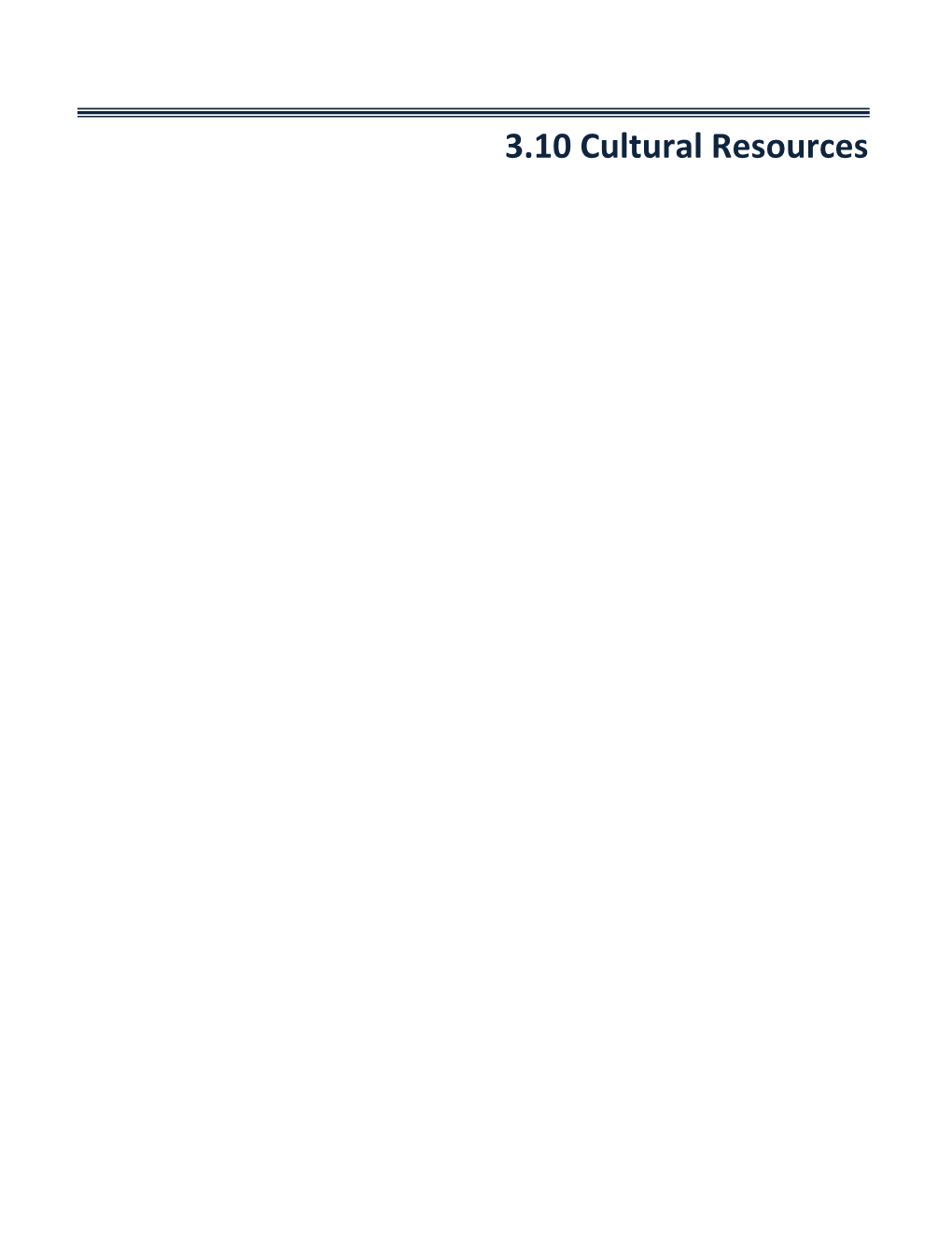 HSTT Final EIS/OEIS Section 3.10 Cultural Resources