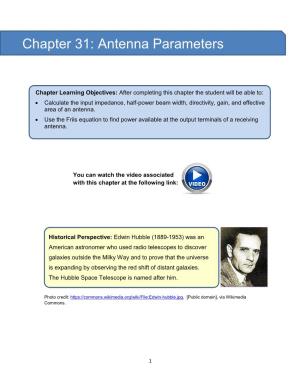 Chapter 31: Antenna Parameters