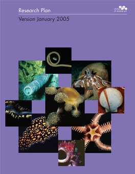 Census of Marine Life Research Plan (Version 2005)