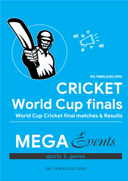 Cricket World Cup Finals.Cdr