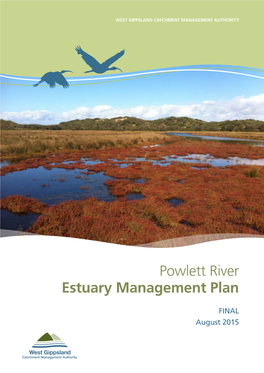 Powlett River Estuary Management Plan