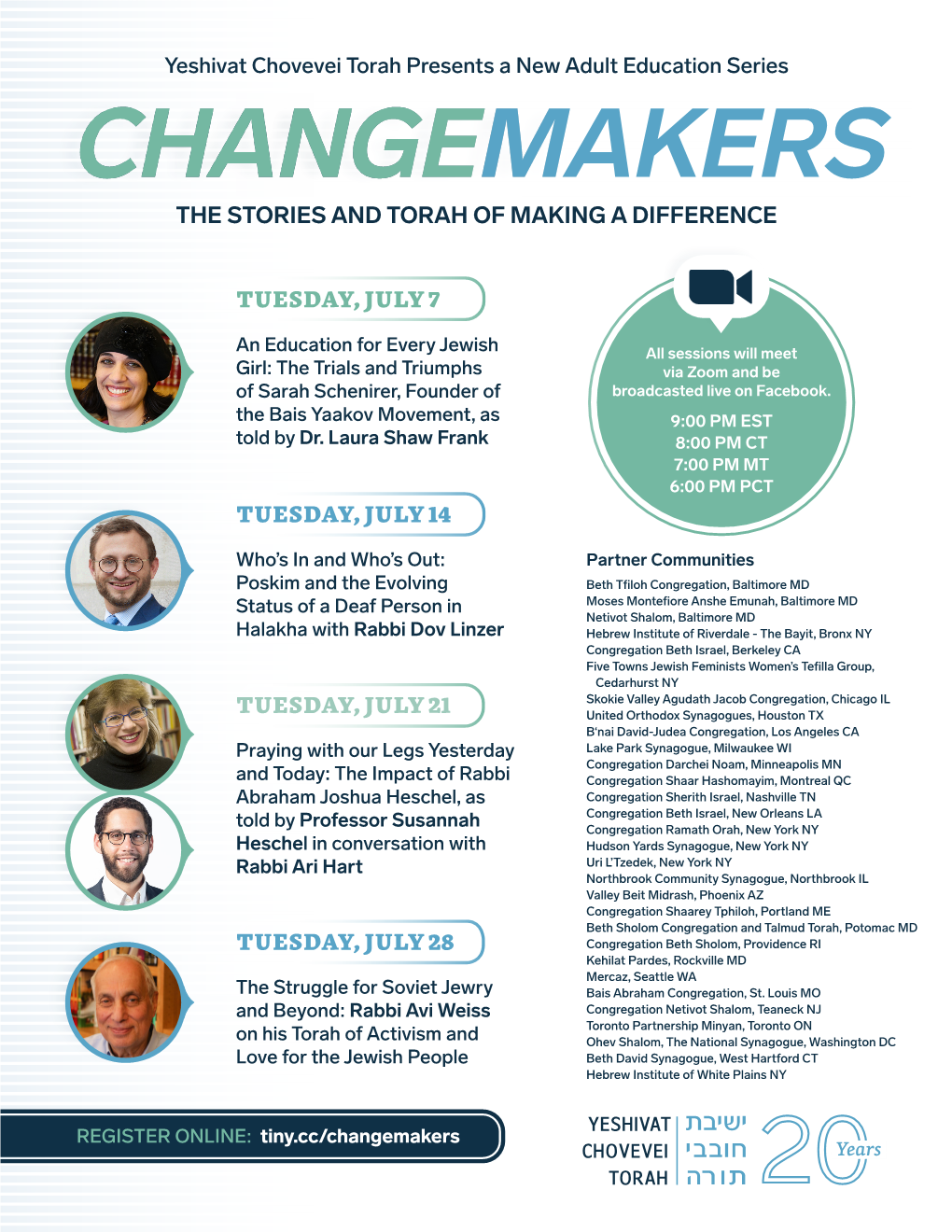Changemakers the Stories and Torah of Making a Difference