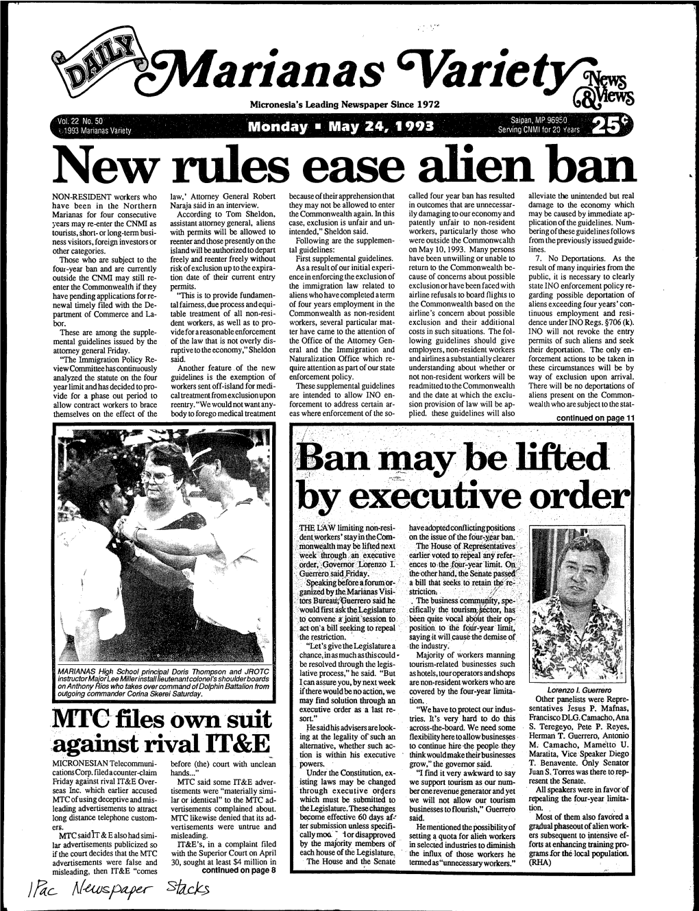 New Rules Ease Alien