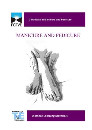 Certificate in Manicure and Pedicure