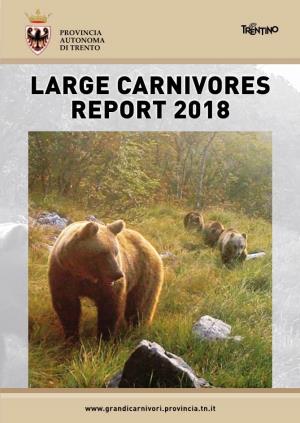 Large Carnivores Report 2018