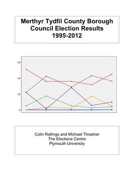 Merthyr Tydfil County Borough Council Election Results 1995-2012