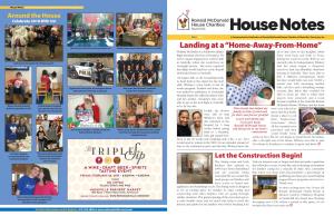 FALL 2018 a Communicative Publication of Ronald Mcdonald House Charities of Nashville, Tennessee, Inc